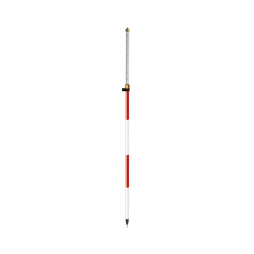 Zoom the image with the mouse SitePro 8.5′ (2.6M) COMPRESSION LOCK PRISM POLES, RED/WHITE