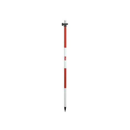 Seco - 2.20 m Aluminum TLV Pole - Red and White (5527-10)