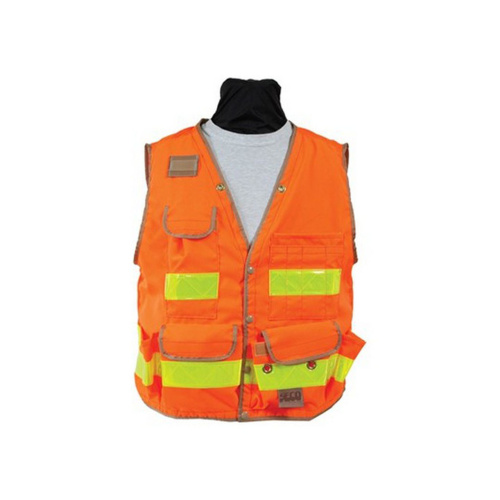 Seco 8069-Series Class 2 Surveyors Utility Vest with Mesh Back